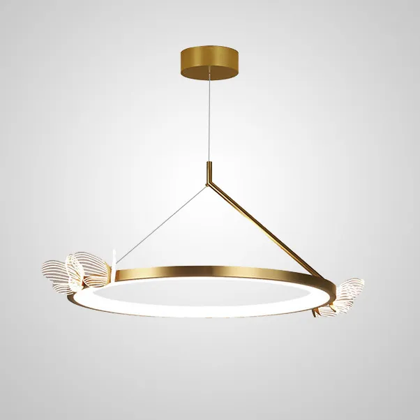 Подвесная люстра BABETTA CH C 4 бабочки ImperiumLoft 196888-23 babetta-ch-c01