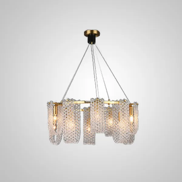 Подвесная люстра PALMIRA CH L8 ImperiumLoft 193178-23 palmira-ch01