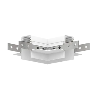 Угол накладной (горизонтальный) для магнитной системы LeDron G-АВД-5355 White