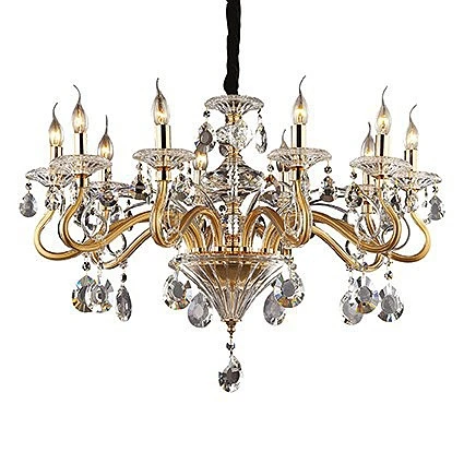 Подвесная люстра Ideal Lux 087771 NEGRESCO SP10 ORO Подвесная люстра Ideal Lux 087771 NEGRESCO SP10 ORO