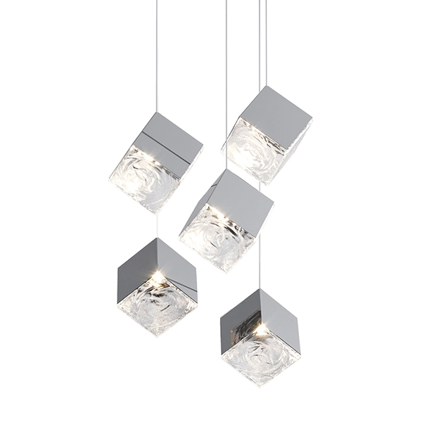 Подвесной светильник Delight Collection 10301P/5 silver Pyrite Подвесной светильник Delight Collection 10301P/5 silver Pyrite
