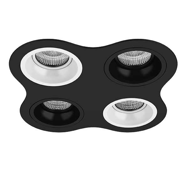 Встраиваемый светильник Lightstar D64706070607 DOMINO ROUND Встраиваемый светильник Lightstar D64706070607 DOMINO ROUND