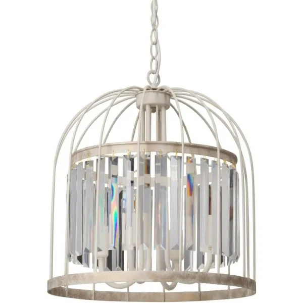 Подвесная люстра Birdcage Chandelier Fountain White ImperiumLoft 75362-22 40.1658