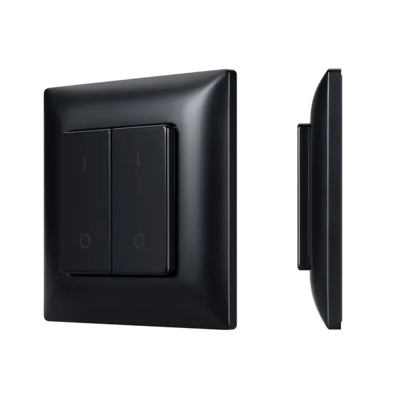 Кнопочная панель SMART-RF-801-22-2G-DIM-SUF Black (3V, 2.4G) (IARL, IP20 Пластик, 5 лет) ARLIGHT 050446 INTELLIGENT