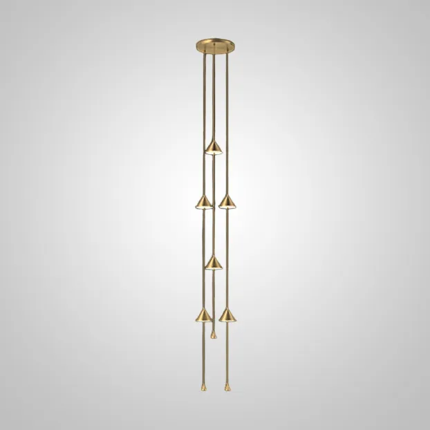 Подвесной светильник ROLAN COMBO A L6 ImperiumLoft 232654-23 rolan-combo01