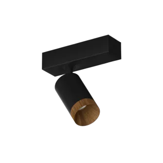 Накладной светодиодный светильник Ledron SAGITONY E S60 Wooden Black Накладной светодиодный светильник Ledron SAGITONY E S60 Wooden Black
