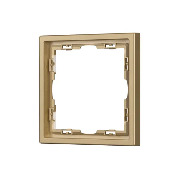 Рамка пластиковая FRM-NOBE-SFPL-1-GD Arlight 054213