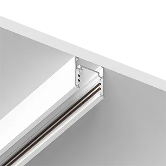 Накладной магнитный трек Ledron АВД-5412 1250 мм Mini White