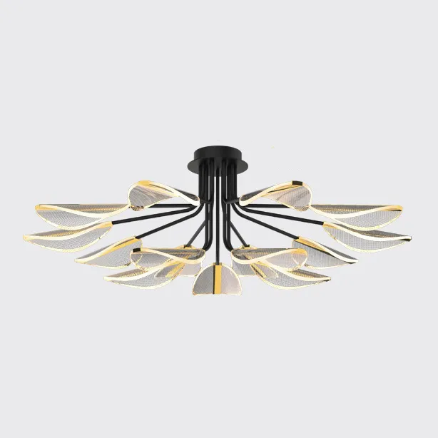 Потолочная люстра VISUAL L15 Brass ImperiumLoft 223673-23 visual01