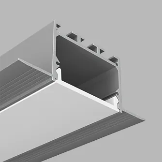 Встраиваемый профиль под шпаклевку 2,5м Ledron АВД-4759+RMP-19C Alum