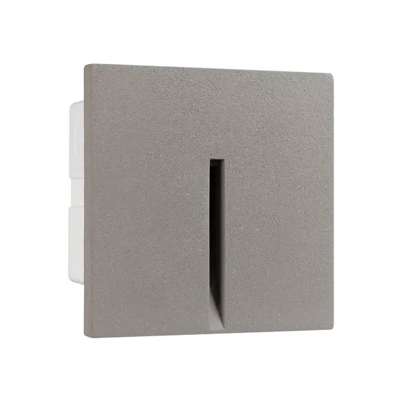 Светильник встраиваемый в стену LT-TIE-S100-3W Warm3000 (GR, 25x45 deg, 230V) Arlight 050877