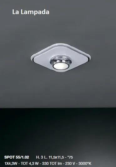 Точечный светильник Reccagni Angelo SPOT 55/1.02 55