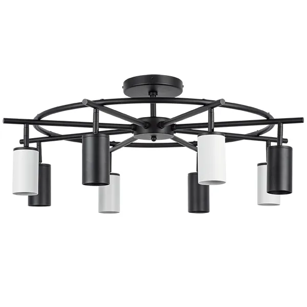 Потолочная люстра Lightstar LR718374364 RULLO ЧЕРНЫЙ/БЕЛЫЙ Потолочная люстра Lightstar LR718374364 RULLO ЧЕРНЫЙ/БЕЛЫЙ