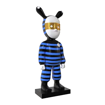 Дизайнерская статуэтка Бандит Blue LeDron 180Y-L