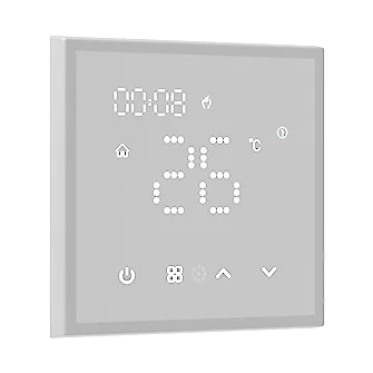 Беспроводной умный сенсорный термостат LeDron Zigbee Touch Electric heating Thermostat White