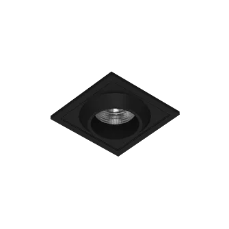 Встраиваемый светодиодный светильник LeDron GIZA SQ Black 4000K Встраиваемый светодиодный светильник LeDron GIZA SQ Black 4000K