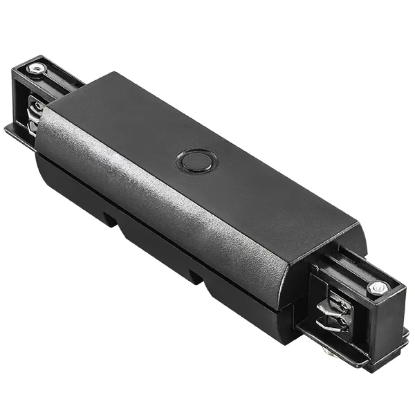 Соединитель трековый трехфазный BARRA большой прямой ЧЕРНЫЙ Lightstar 504187 Соединитель трековый трехфазный BARRA большой прямой ЧЕРНЫЙ Lightstar 504187