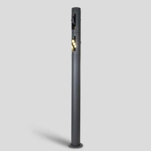 Наземный светильник Oasis Light W6142-2-1500 Gr COLUMN Наземный светильник Oasis Light W6142-2-1500 Gr COLUMN