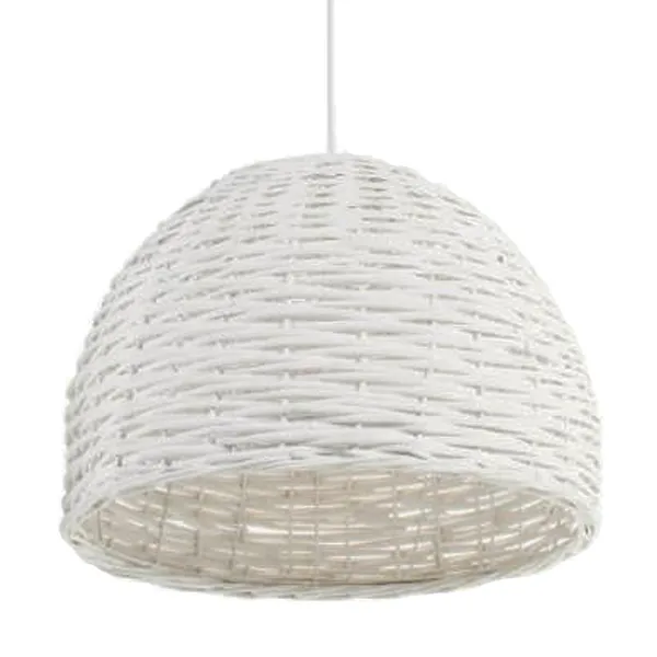 Подвесной светильник Wicker Pendant White ImperiumLoft 74011-22 40.1285