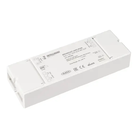 Усилитель DALI-101-MIX-DT8-BR-SUF (DALI bus, 230V) (IARL) ARLIGHT 029284 INTELLIGENT Усилитель DALI-101-MIX-DT8-BR-SUF (DALI bus, 230V) (IARL) ARLIGHT 029284 INTELLIGENT