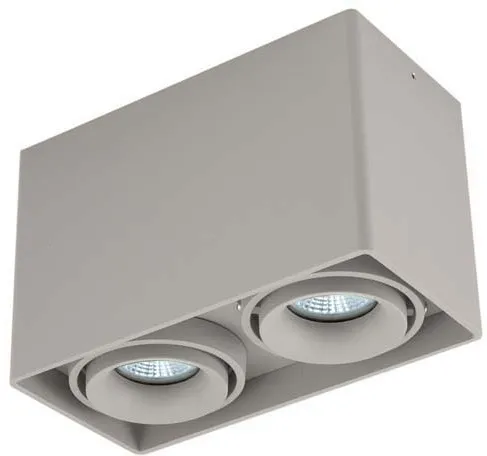 Накладной светильник Donolux DL18610/02WW-SQ Silver Grey Lumme Накладной светильник Donolux DL18610/02WW-SQ Silver Grey Lumme