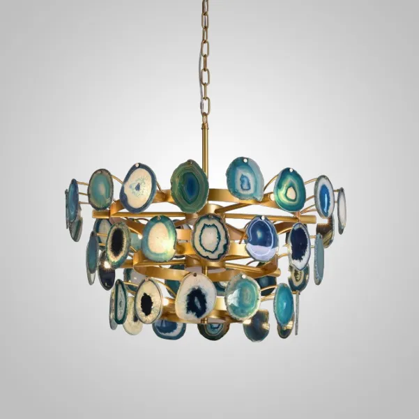 Подвесная люстра AGATE D70 Blue ImperiumLoft 243405-26 AGATE03