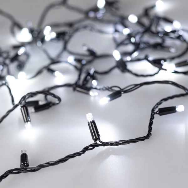 Уличная светодиодная гирлянда Ardecoled 031651 нить 230V белый ARD-String-Classic-1000-Black-100Led-Pulse White