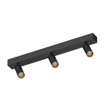 Накладной поворотный светодиодный светильник Ledron SAGITONY E3 S40 Dim Black-Gold 4000K