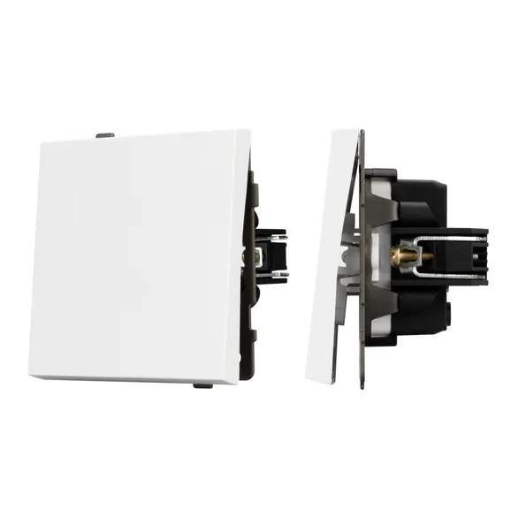 Механизм звонкового выключателя SWT-TENDO-MKR1-PL-WH (230V, 10A) Arlight 054142