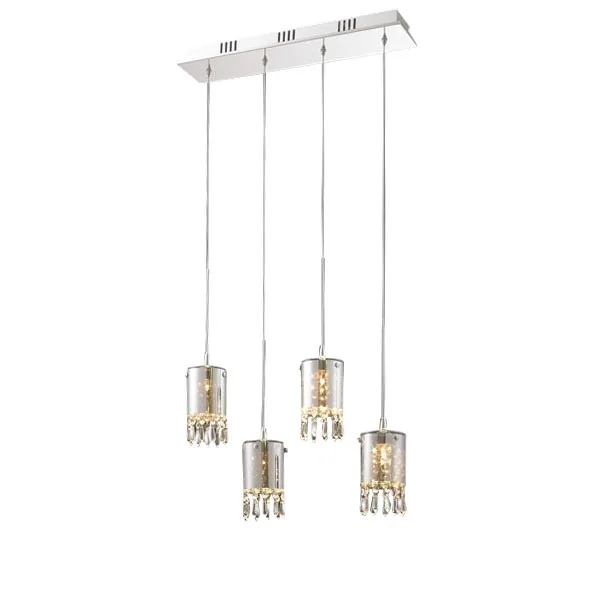 Подвесной светильник Delight Collection MD2544/4L Crystal Tube Подвесной светильник Delight Collection MD2544/4L Crystal Tube
