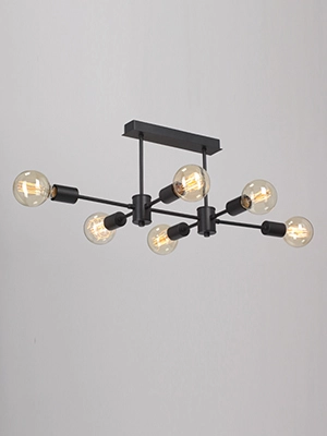 Потолочная люстра Vitaluce V3989-1/6PL Потолочная люстра Vitaluce V3989-1/6PL