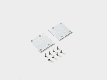 Заглушки для профиля LS3535-W (комплект, 2 шт) SWG LS3535-W-ECS-AL-R