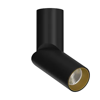 Накладной поворотный светильник под сменную лампу Ledron MJ1402 Black-Gold Накладной поворотный светильник под сменную лампу Ledron MJ1402 Black-Gold