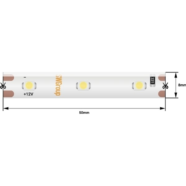 Светодиодная лента SWG SWG360-12-4.8-NW-M Светодиодная лента SWG SWG360-12-4.8-NW-M