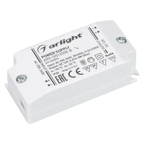 Блок питания Arlight 033273 Блок питания Arlight 033273