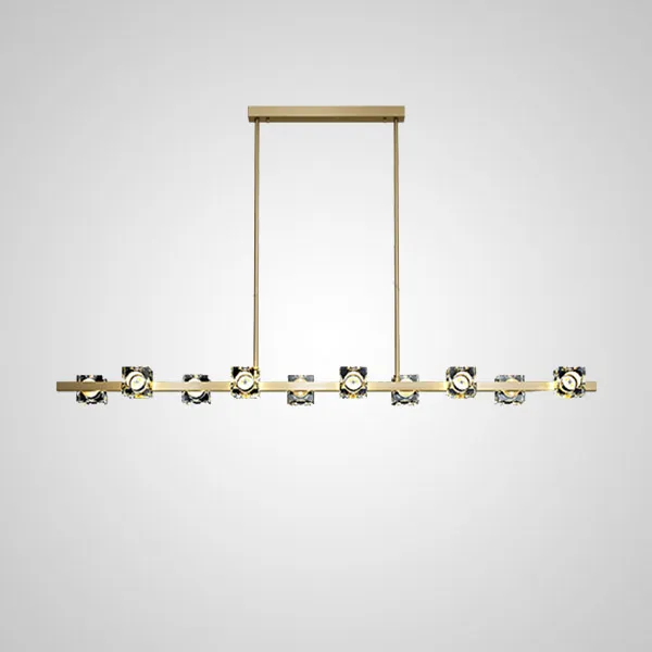 Потолочный светильник MICHAL LONG L10 Brass ImperiumLoft 204616-23 michal-long01