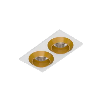 Встраиваемый светодиодный светильник Ledron GIZA MINI SQ2 White-Gold Встраиваемый светодиодный светильник Ledron GIZA MINI SQ2 White-Gold