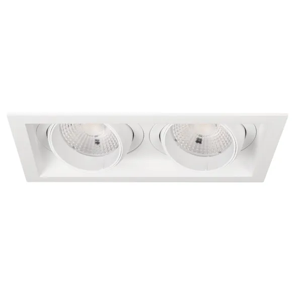 Светильник MS-VORTEX-BUILT-S250x140-2x30W Warm3000 (WH-WH, 50 deg, 230V) Arlight 042369