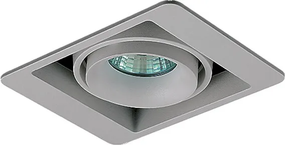 Встраиваемый светильник Donolux DL18615/01WW-SQ Silver Grey/Black DL18615 Встраиваемый светильник Donolux DL18615/01WW-SQ Silver Grey/Black DL18615