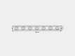Светодиодная лента wall washer 5050, 42 LED/м, 6,2 Вт/м, 24В , IP67, Цвет: РГБ SWG SWG-542-24-RGB15-67