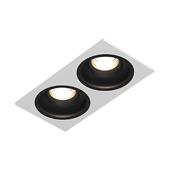 Встраиваемый светодиодный светильник Ledron LEVEL SQ2 TRIAC White-Black Встраиваемый светодиодный светильник Ledron LEVEL SQ2 TRIAC White-Black