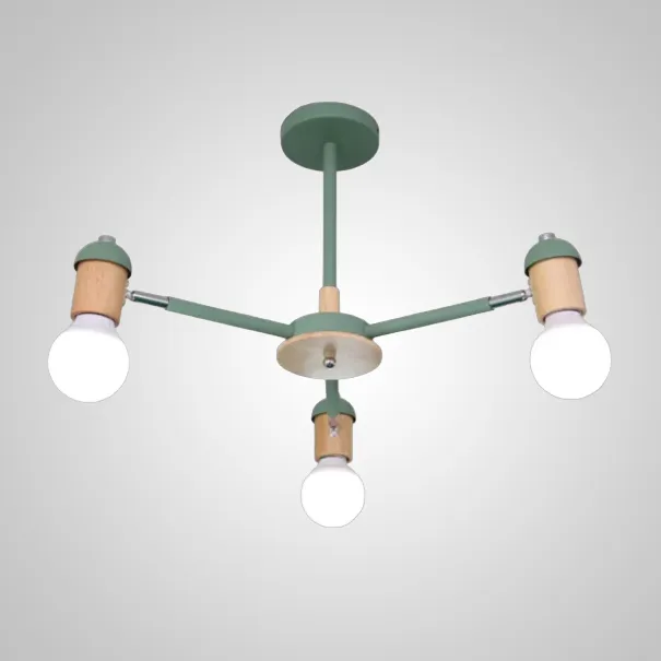 Люстра на штанге MERE D55 Green ImperiumLoft 241225-26 MERE01