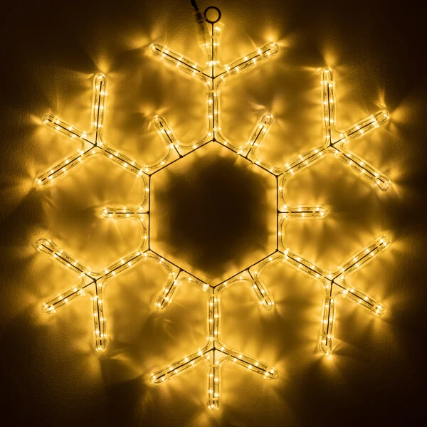 Светодиодная фигура Ardecoled 034253 Снежинка ARD-Snowflake-M5-600x600-360Led Warm