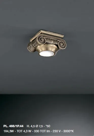 Точечный светильник Reccagni Angelo SPOT 466/1P.44 466