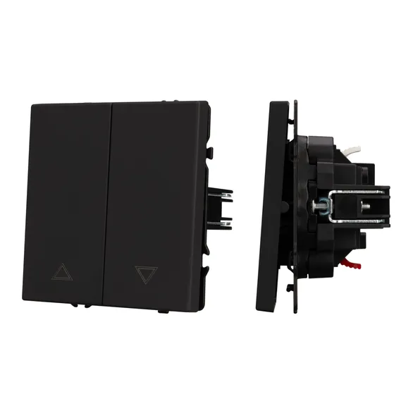 Механизм выключателя управления шторами SWT-NOBE-MKR2-SFPL-BK (230V, 10A) Arlight 054273