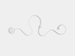 Бра SWG AB15014-1A-WH LINE