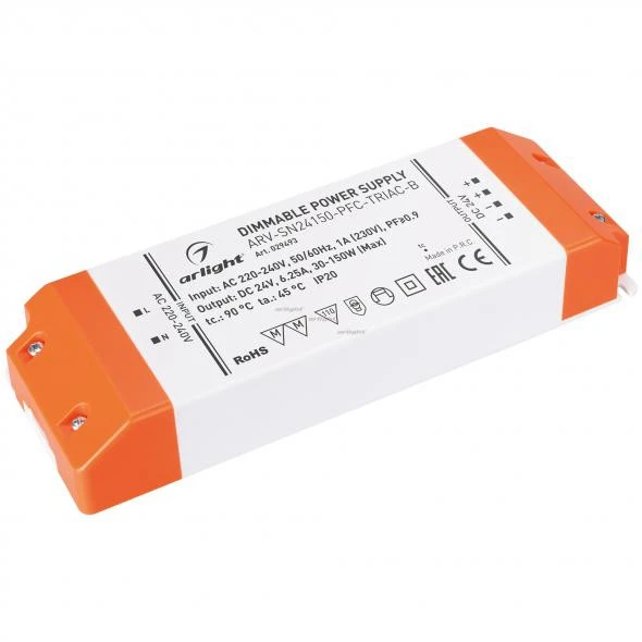 Блок питания для светодиодной ленты Arlight 029493 ARV-FLAT Блок питания для светодиодной ленты Arlight 029493 ARV-FLAT