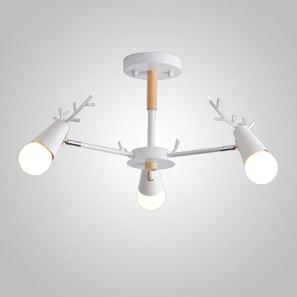Люстра на штанге DEERCH D46 White ImperiumLoft 243789-26 DEERCH 01