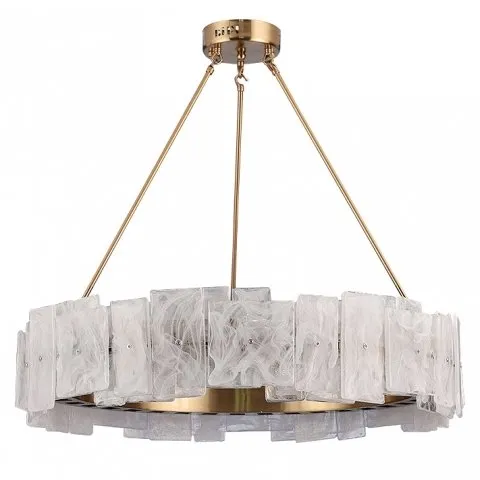 Подвесная Люстра Frost Patterns &Amp; Brass D80 By Imperiumloft 177847-22
