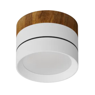 Накладной светодиодный светильник Ledron BARREL Wooden White Накладной светодиодный светильник Ledron BARREL Wooden White